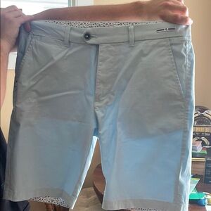 Denim & Flower Men's Light Blue Shorts